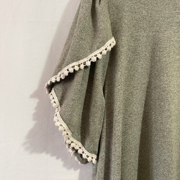 Ruffle Sleeve Top - Picture 3 of 3